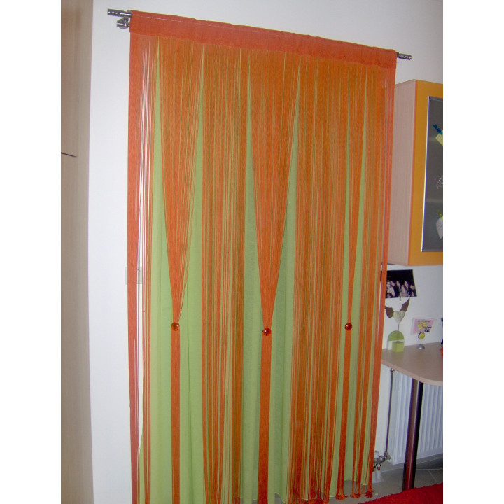 ΚΟΥΡΤΙΝΑ STRING PROTASI HOME 140X280 ΠΟΡΤΟΚΑΛΙ