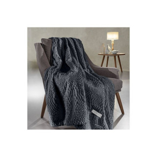 Guy Laroche Ριχτάρι Τετραθέσιου Καναπέ Crusty 170x350cm Carbon