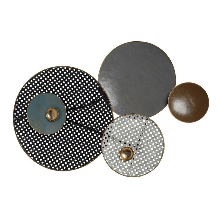 ΔΙΑΚΟΣΜΗΤΙΚΟ ΤΟΙΧΟΥ ΜΕΤΑΛΛΙΚΟ ΓΚΡΙ 48,9x75,6x5,7εκ JEL426 -