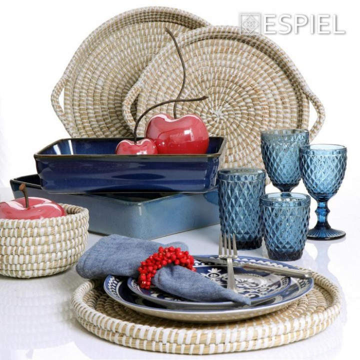 ΔΙΣΚΟΣ ΣΤΡΟΓΓΥΛΟΣ ΨΑΘΙΝΟΣ S 35x35x3εκ KAG152 - ESPIEL