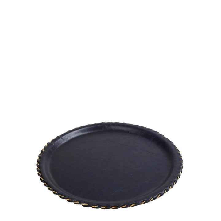 ΜΠΛΕ NAVY ΔΙΣΚΟΣ ΔΕΡΜΑΤΙΝΟΣ ΣΤΡΟΓΓΥΛΟΣ 33ΕΚ - LTB33K8-1ESPIEL