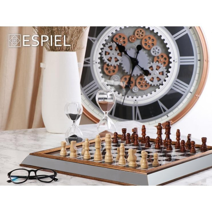 ΚΛΕΨΥΔΡΑ ΠΟΛΥΓΩΝΗ ΜΕ ΜΑΥΡΗ ΑΜΜΟ 17,5ΕΚ. 15ΜΙΝ PYD221 - ESPIEL