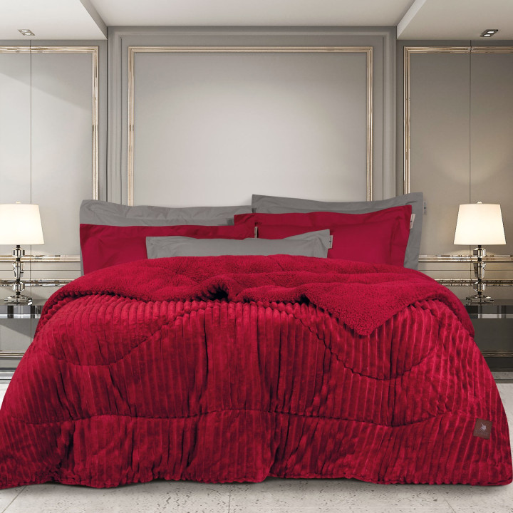 2487 ΚΟΥΒΕΡΤΟΠΑΠΛΩΜΑ ΥΠΕΡΔΙΠΛΟ SHERPA GREENWICH POLO CLUB