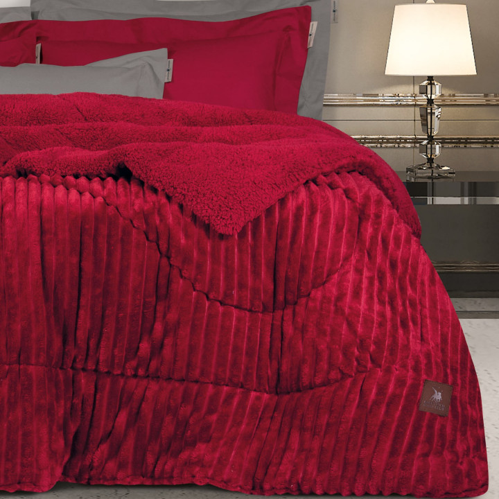 2487 ΚΟΥΒΕΡΤΟΠΑΠΛΩΜΑ ΥΠΕΡΔΙΠΛΟ SHERPA GREENWICH POLO CLUB