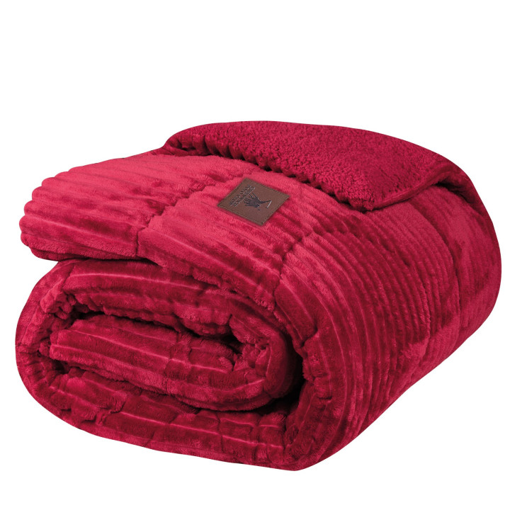 2487 ΚΟΥΒΕΡΤΟΠΑΠΛΩΜΑ ΥΠΕΡΔΙΠΛΟ SHERPA GREENWICH POLO CLUB