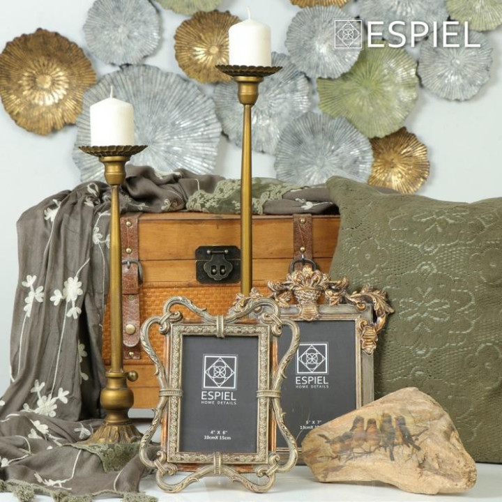 ΚΟΡΝΙΖΑ ΠΟΛΥΡΕΖΙΝΗΣ ΧΡΥΣΗ 10x15 - ESPIEL ZEK335