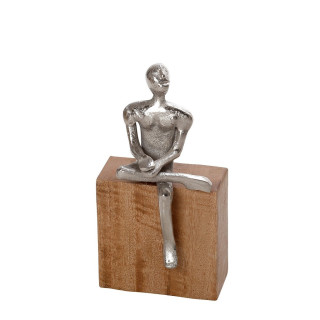 ΦΙΓΟΥΡΑ ΜΕΤΑΛ. ΑΣΗΜΙ ΣΕ ΞΥΛΙΝΗ ΒΑΣΗ 19ΕΚ FRI144K2 - ESPIEL