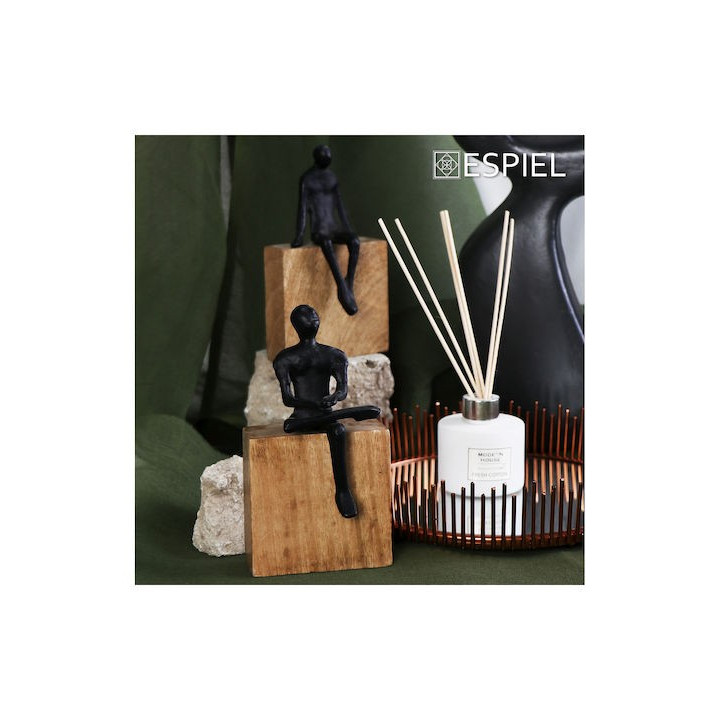 ΦΙΓΟΥΡΑ ΜΕΤΑΛ. ΑΣΗΜΙ ΣΕ ΞΥΛΙΝΗ ΒΑΣΗ 19ΕΚ FRI145K2 - ESPIEL