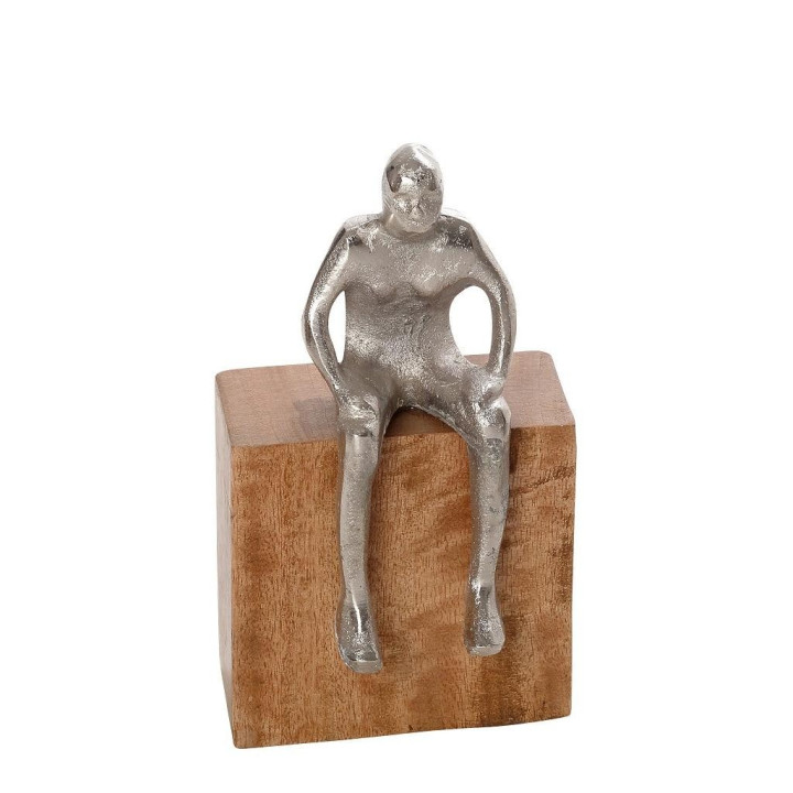 ΦΙΓΟΥΡΑ ΜΕΤΑΛ. ΑΣΗΜΙ ΣΕ ΞΥΛΙΝΗ ΒΑΣΗ 19ΕΚ FRI147K2- ESPIEL