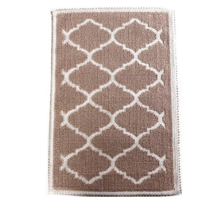 PERA BROWN ΧΑΛΙ 90% COTTON/10% POLYESTER 60x100 LAX212 - ESPIEL