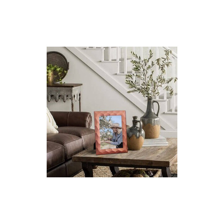 Μεταλλική κορνίζα σε χάλκινο ματ φινίρισμα για φωτογραφία 13x18