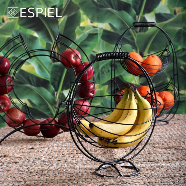 ΒΑΣΗ ΦΡΟΥΤΩΝ ΚΥΚΛΙΚΗ ΜΑΥΡΗ 40ΕΚ. MTT336 ESPIEL