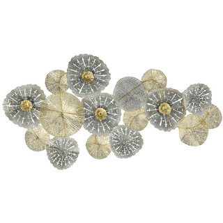 ΓΚΡΙ/ΧΡΥΣΗ ΜΕΤΑΛΛΙΚΗ ΣΥΝΘΕΣΗ ΤΟΙΧΟΥ 135Χ69 ΕΚ ΜΕ ΚΥΚΛΟΥΣ