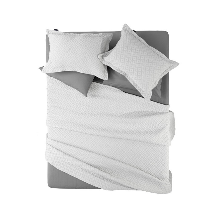 Guy Laroche Κουβέρτα - Κάλυμμα κρεβατιού CUBIC WHITE 245x260