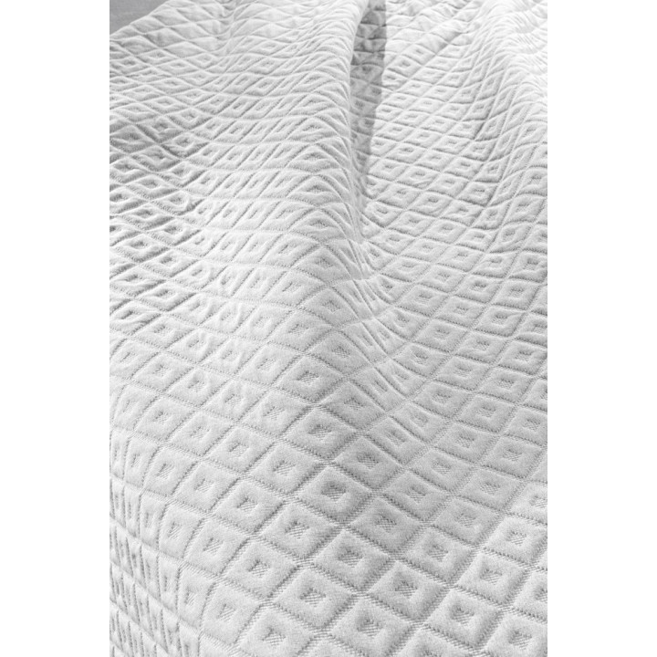 Guy Laroche Κουβέρτα - Κάλυμμα κρεβατιού CUBIC WHITE 245x260
