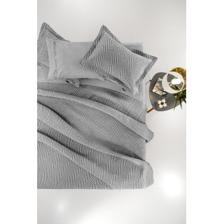 Κουβέρτα - Κάλυμμα κρεβατιού VIGO ANTHRACITE 160x260 Guy Laroche