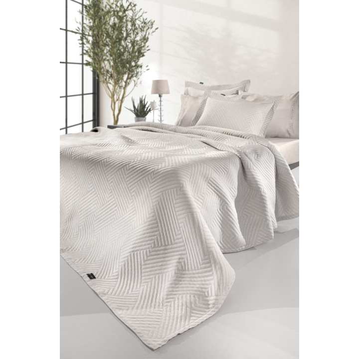 Κουβέρτα - Κάλυμμα κρεβατιού LUPO NATURAL Υπέρδιπλη 245x260 Guy