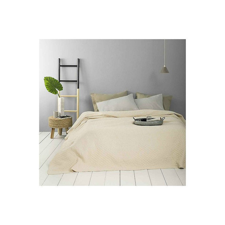 Nima Serenity Beige Κουβερλί Υπέρδιπλο Βαμβακερό 230x250cm