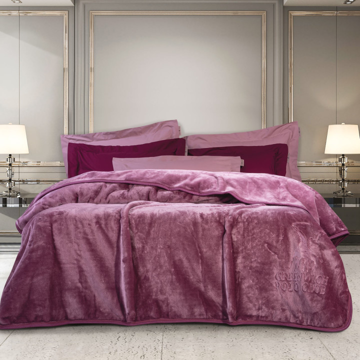 G.P.C. POLO 2492 ΚΟΥΒΕΡΤΑ VELOUR ΥΠΕΡΔΙΠΛΗ