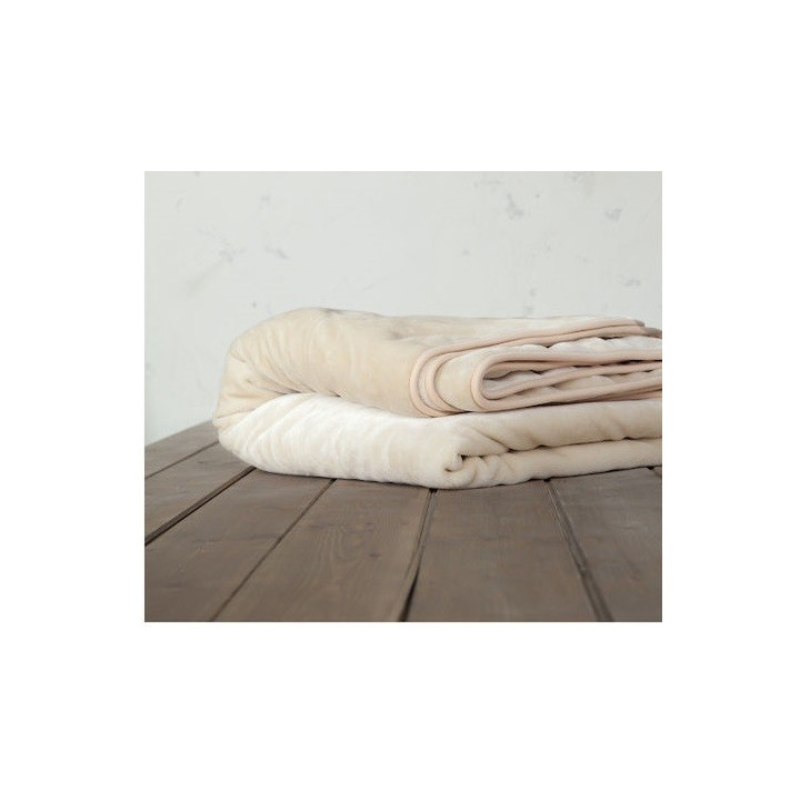 Κουβέρτα Coperta - Light Beige Υπέρδιπλη 220x240