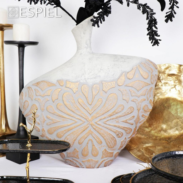 ΒΑΖΟ ΧΑΡΤΙΝΟ. ECOMIX ΛΕΥΚΟ -ΧΡΥΣΟ 51ΕΚ LIF139 ESPIEL