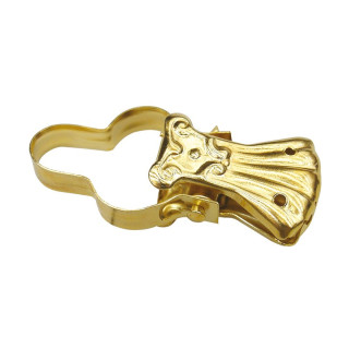 Μπαρόκ τσιμπιδάκια με ορειχάλκινο φιόγκο για κουρτίνες