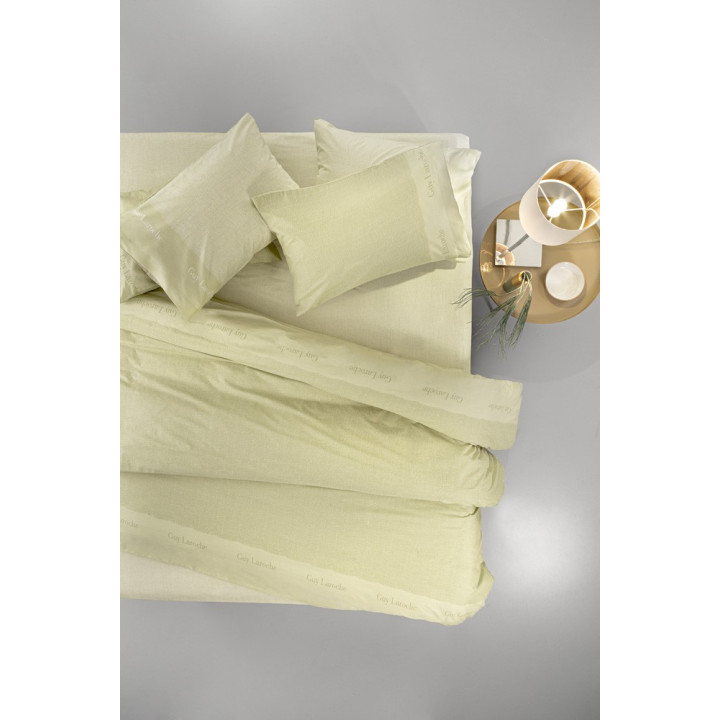 ΣΕΤ ΣΕΝΤΟΝΙΑ (265×275) 4 ΤΕΜΑΧΙΩΝ ΓΙΓΑΣ NOVEL LIME GUY LAROCHE