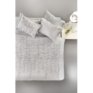 ΣΕΤ ΣΕΝΤΟΝΙΑ (165×265) 3 ΤΕΜΑΧΙΩΝ ΜΟΝΑ PARIS SILVER GUY LAROCHE