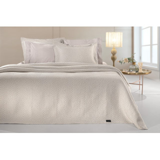 Κουβέρτα jacquard Vigo Linen 245x260 Guy Laroche