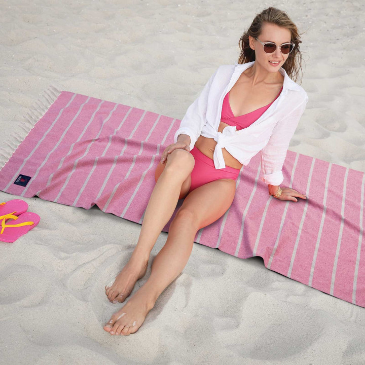 ΠΕΤΣΕΤΑ-ΠΑΡΕΟ ΡΟΖ 3844 GREENWICH POLO CLUB