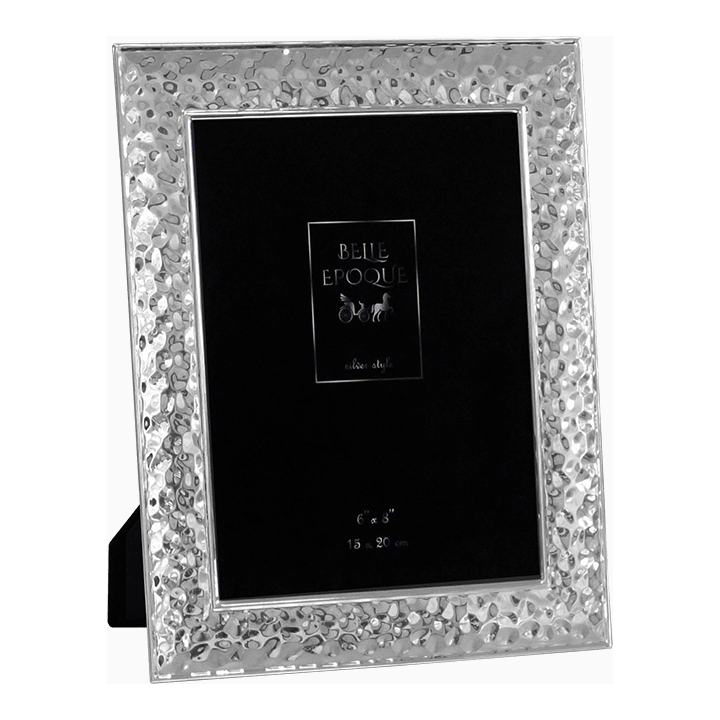 Μεταλλική κορνίζα Ασημί γυαλιστερό για φωτογραφία 15x20 εκ