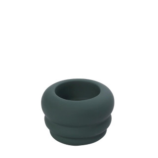 ΒΑΣΗ ΡΕΣΩ ΚΕΡΑΜΙΚΗ ΣΚΟΥΡΟ ΠΡΑΣΙΝΟ 7Χ5εκ. KLA307K6 - ESPIEL