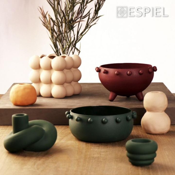 ΚΗΡΟΠΗΓΙΟ ΚΕΡΑΜΙΚΟ ΜΠΕΖ 8Χ11,2εκ. KLA327K6 - ESPIEL