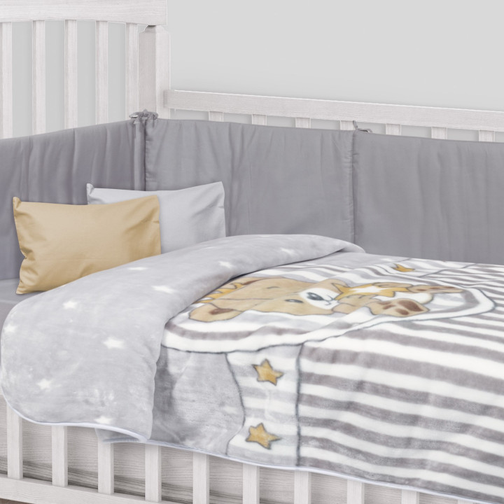 6617 ΚΟΥΒΕΡΤΑ VELOUR 110X140 RELAX