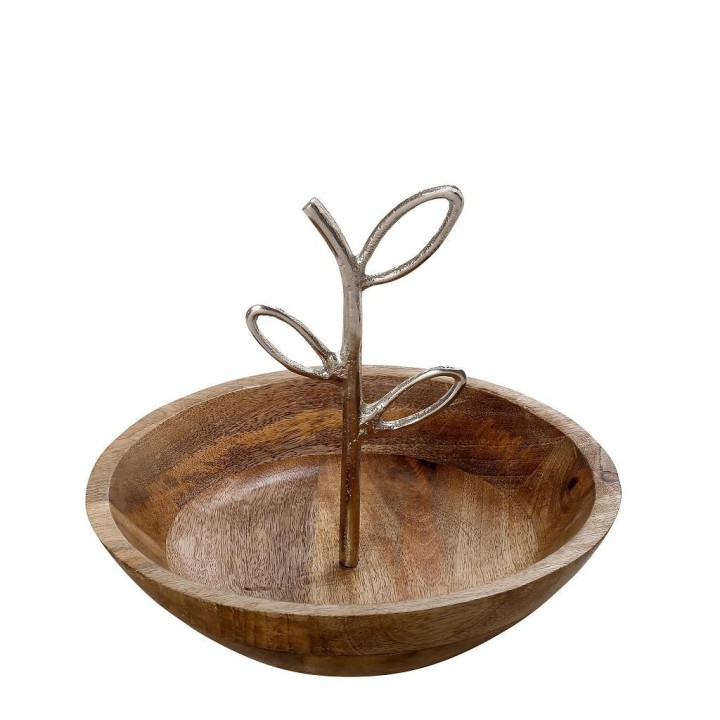 ΠΙΑΤΕΛΑ ΞΥΛINH ΜΕ ΜΕΤΑΛΛΙΚΗ ΛΑΒΗ ΧΡΥΣΗ 20Χ20Χ17ΕΚ FRI110 ESPIEL