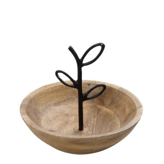 ΠΙΑΤΕΛΑ ΞΥΛINH ΜΕ ΜΕΤΑΛΛΙΚΗ ΛΑΒΗ ΜΑΥΡΗ 25Χ25Χ21ΕΚ FRI111 ESPIEL