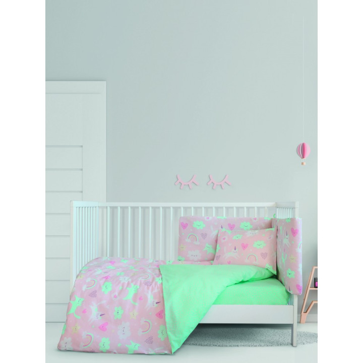 Σετ Σεντόνια Κούνιας - Unicat 120χ160