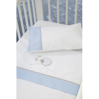 Σετ Σεντόνια Κούνιας με Λάστιχο - Hedgehog