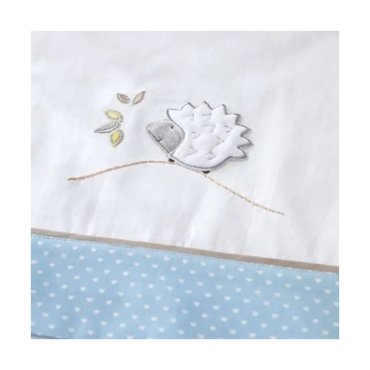 Σετ Σεντόνια Κούνιας με Λάστιχο - Hedgehog