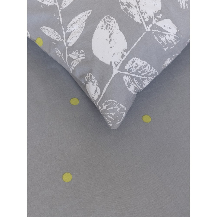 Σετ Σεντόνια Υπέρδιπλα με λάστιχο - Fueglio Gray 240Χ270