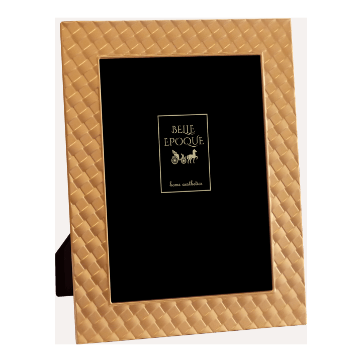 Μεταλλική Κορνίζα χρυσή ματ σφυρήλατη Για Φωτογραφία 15x20 Εκ.