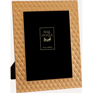 Μεταλλική Κορνίζα χρυσή ματ σφυρήλατη Για Φωτογραφία 15x20 Εκ.