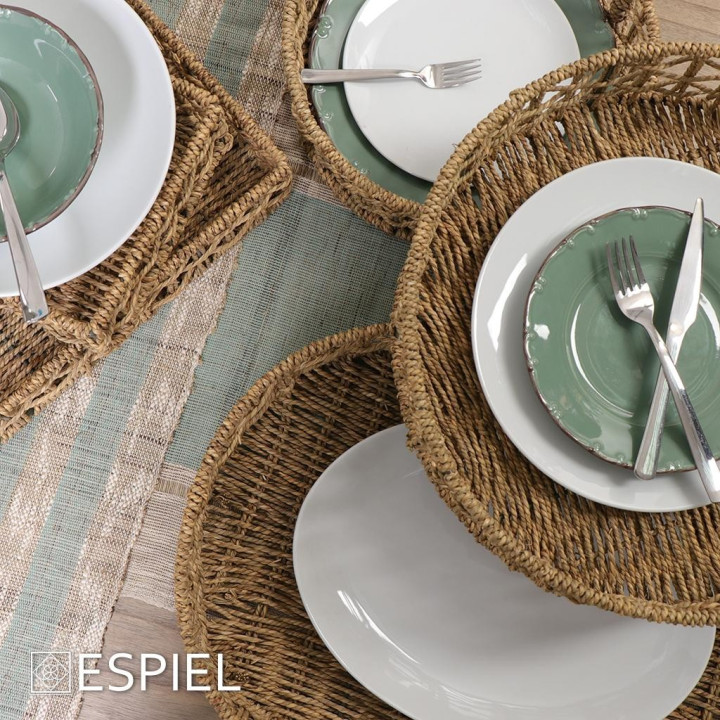 RUNNER ΨΑΘΑ ΠΡΑΣΙΝΟ ΜΕ ΡΙΓΕΣ 45Χ150ΕΚ - DOF211 - ESPIEL