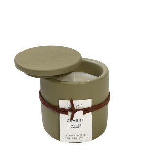 ΑΡΩΜΑΤΙΚΟ ΚΕΡΙ AMBER&TONKA 2% ΤΣΙΜΕΝΤ. ΜΕ ΚΑΠΑΚΙ ΠΡΑΣΙΝΟ 10ΕΚ FRS105K6