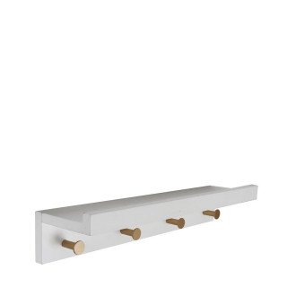 ΚΡΕΜΑΣΤΡΑ ΛΕΥΚΟ MDF 4 ΘΕΣΕΩΝ 48,5ΕΚ