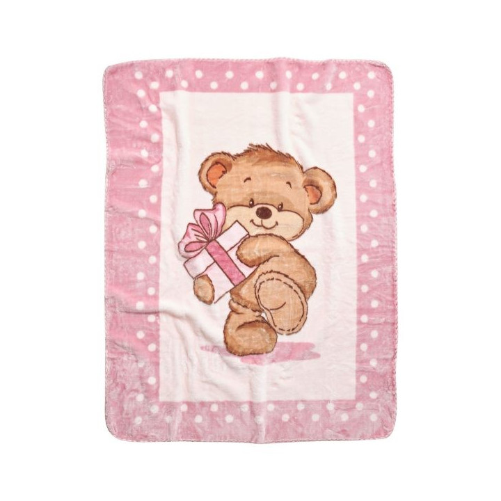 4869 ΚΟΥΒΕΡΤΑ VELOUR 110x140 RELAX