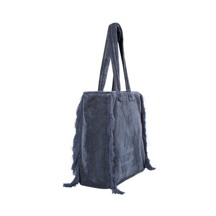 3621 Τσάντα Θαλάσσης Γκρι 42Χ45 Greenwich Polo Club μπλε