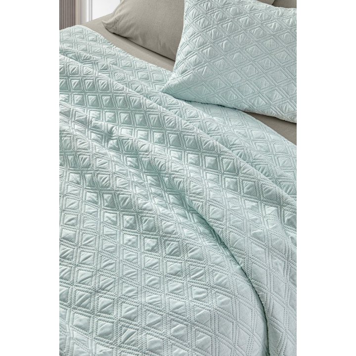 Κουβερλί Σετ 2τμχ Tempest Mint 180X240εκ Guy Laroche