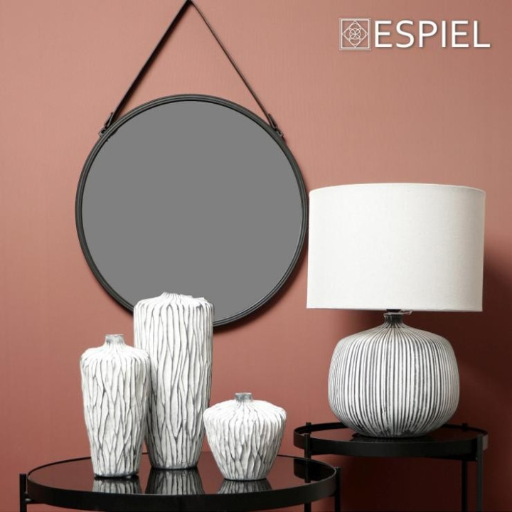 ΚΑΘΡΕΠΤΗΣ ΜΕΤΑΛΛΙΚΟΣ. ΣΤΡΟΓΓΥΛΟΣ ΜΕ ΛΑΒΗ PU ΜΑΥΡΟ 41ΕΚ