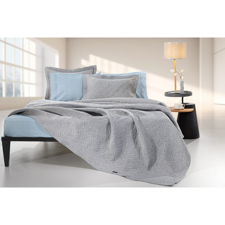 Κουβέρτα - Κάλυμμα κρεβατιού BLACK & WHITE Υπέρδιπλη 245x260